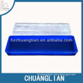 clear plastic packing crates